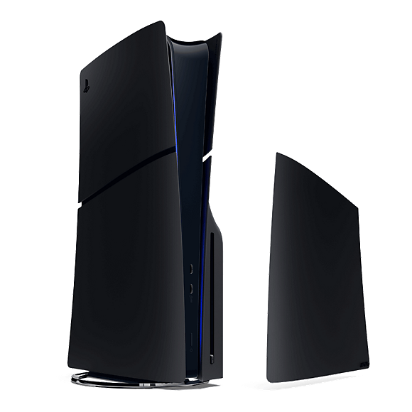 Official PS5 Console Covers (model group - slim) - Midnight Black