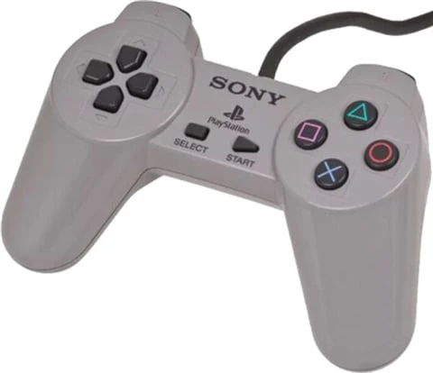 Official Sony Playstation Controller, Grey