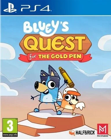 Bluey's Quest for the Gold Pen PS4