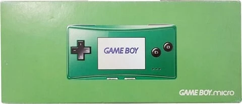 GameBoy Micro Console Green, Boxed