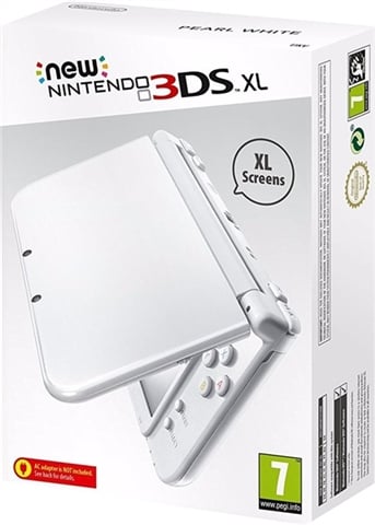 New Nintendo 3DS XL Pearl White, Boxed