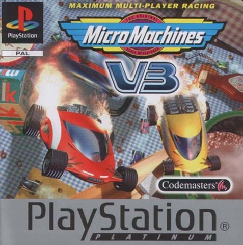 Micro Machines V3, Platinum Ed. PS1