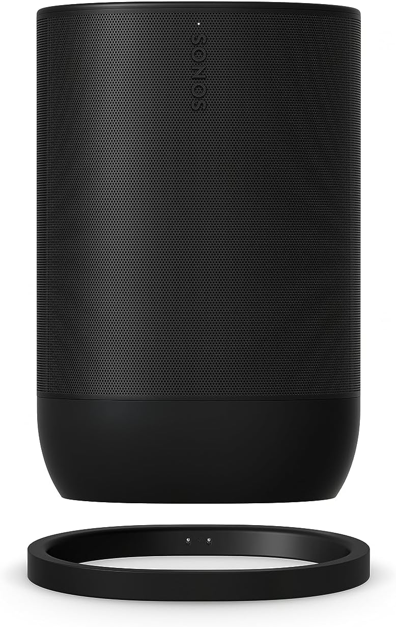 Sonos Move 2 Bluetooth Portable Speaker- Black