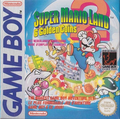 Super Mario Land 2: 6 Golden Coins, Boxed (Game Boy)