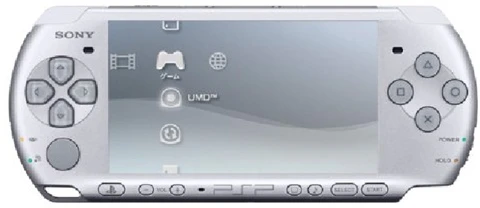 Sony PSP 3000 Slim & Lite Console, Silver, Boxed