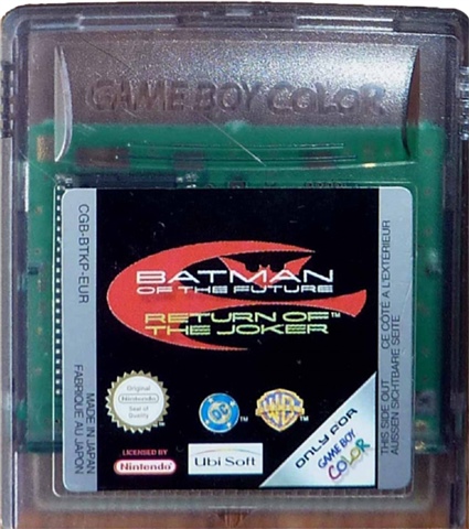 Batman of the Future: Return of the Joker, Unboxed (GBC)