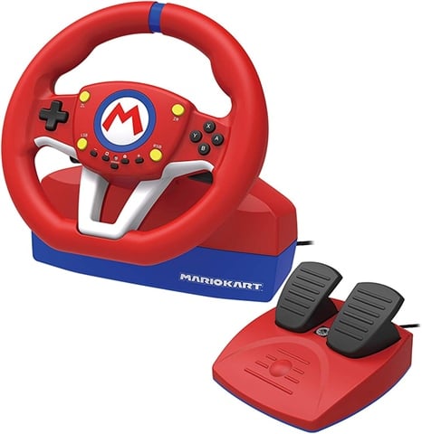 HORI Mario Kart Racing Wheel Pro Mini with pedals
