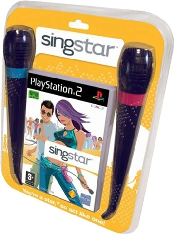 SingStar + 2 Microphones PS2