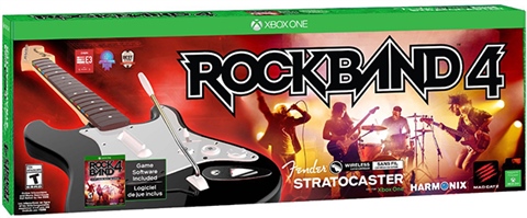 Rock Band 4 Game And Guitar Bundle Xbox One