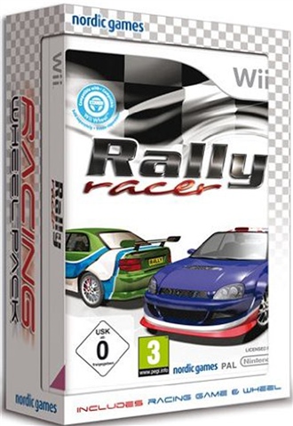 Rally Racer + Wheel Wii