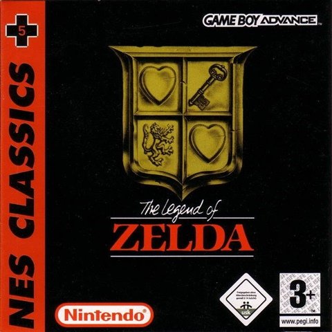 Legend Of Zelda - NES Classic, Boxed (GBA)