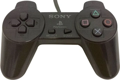 Official Sony Playstation Controller, Black
