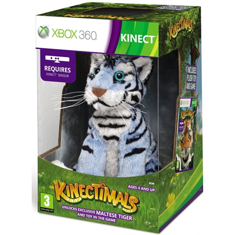 Kinectimals LE (With Maltese Tiger Toy) Xbox 360