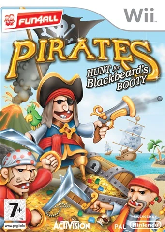 Pirates Hunt For Black Beard's Booty Wii