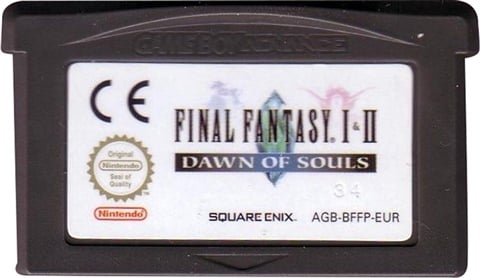 Final Fantasy I & II (1&2), Unboxed (GBA)