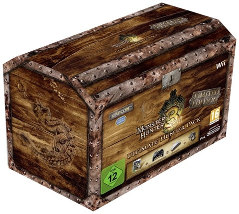 Monster Hunter Tri Chest Ed +Pad+Speak Wii