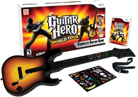 Guitar Hero World Tour (With Guitar) Wii