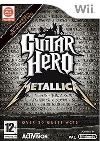 Guitar Hero Metallica Sp.ED. + T-Shirt Wii