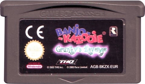 Banjo Kazooie - Grunty's Revenge, Unboxed (GBA)