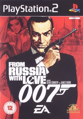 From Russia with Love 007 PS2