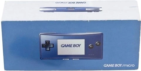 GameBoy Micro Console Blue, Boxed