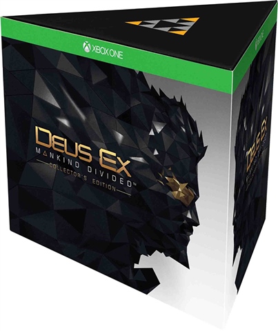 Deus Ex: Mankind Divided Col. Ed. (Figure+Art / Steelbook) Xbox One