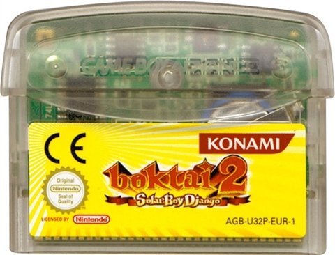 Boktai 2: Solar Boy Django, Unboxed (GBA)