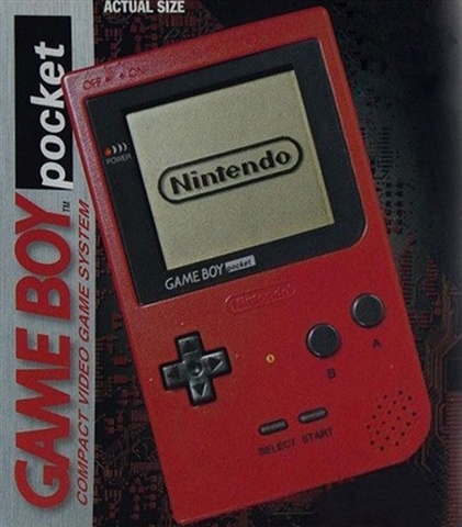 Game Boy Pocket Console Red, Boxed
