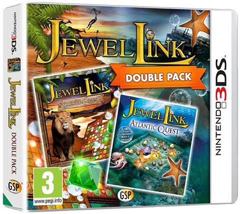 Jewel Link Double Pack - Safari Quest and Atlantic Quest 3DS