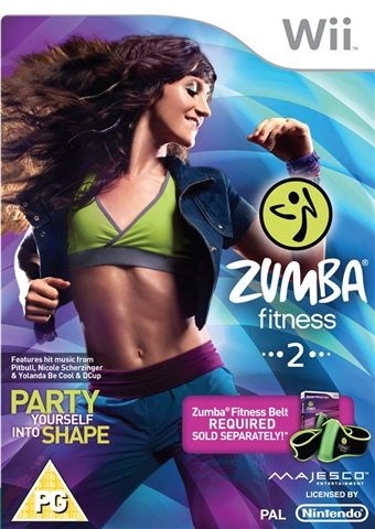 Zumba Fitness 2 No Belt Wii