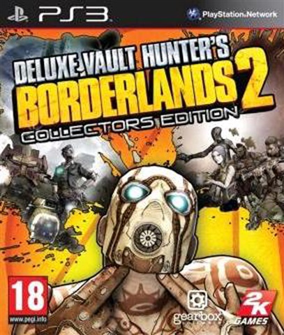 Borderlands 2 (S) Vault Hunters Ed. - Bobblehead  Book / Map PS3