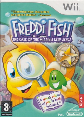 Freddy Fish - Case Of The Missing Kelp Seeds Wii