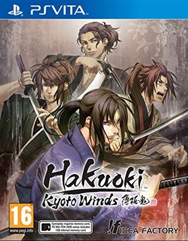 Hakuoki: Kyoto Winds PS Vita