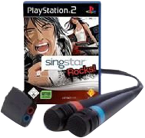 Singstar Rocks + 2 Microphones PS2