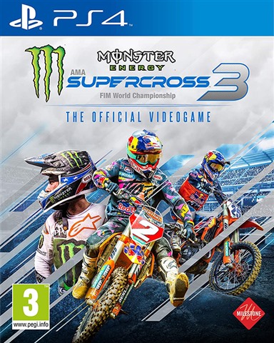 Monster Energy Supercross 3 PS4