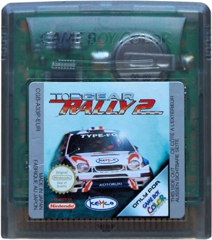 Top Gear Rally 2, Unboxed (GBC)