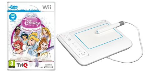 Princess Enchanting Storybooks + uDraw Wii