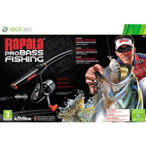 Rapala Pro Bass Fishing *With Rod* Xbox 360