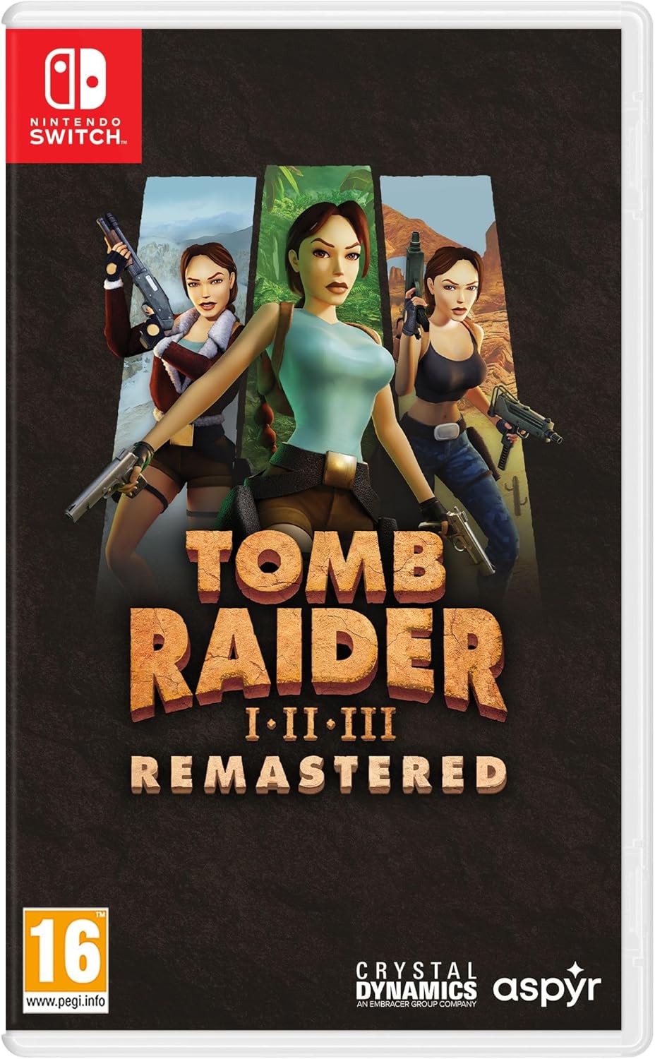 Tomb Raider I-II-III Remastered Switch