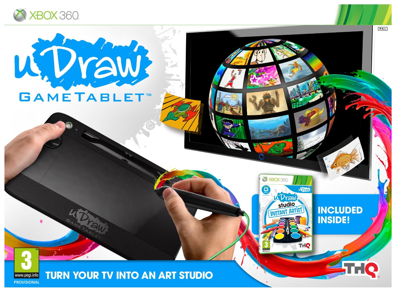 uDraw Tablet + Instant Artist Xbox 360