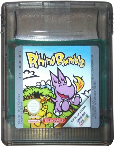 Rhino Rumble, Unboxed (GBC)