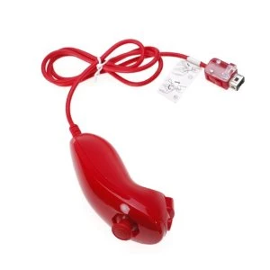 Nintendo Wii Red Nunchuk
