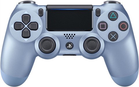 PS4 Official DualShock 4 Titanium Blue Controller (V2)