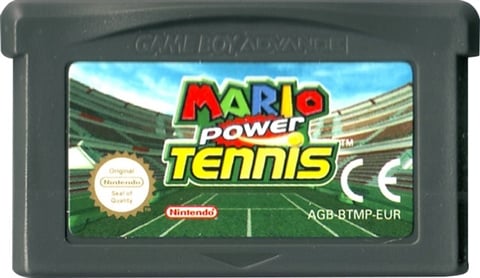 Mario Power Tennis, Unboxed (GBA)