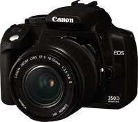 Canon EOS 350D Digital SLR Camera 18-55mm Lens