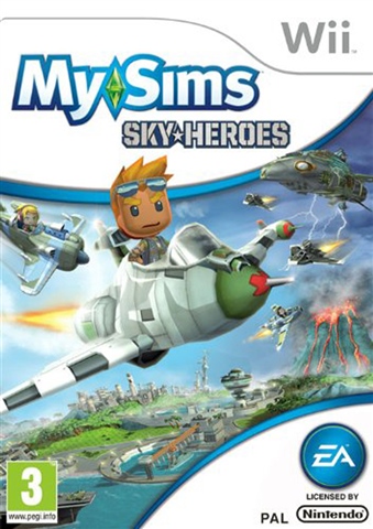 My Sims Skyheroes Wii