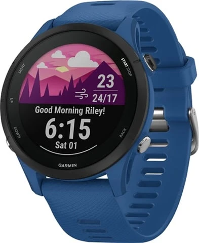 Garmin Forerunner 255 Watch - Tidal Blue