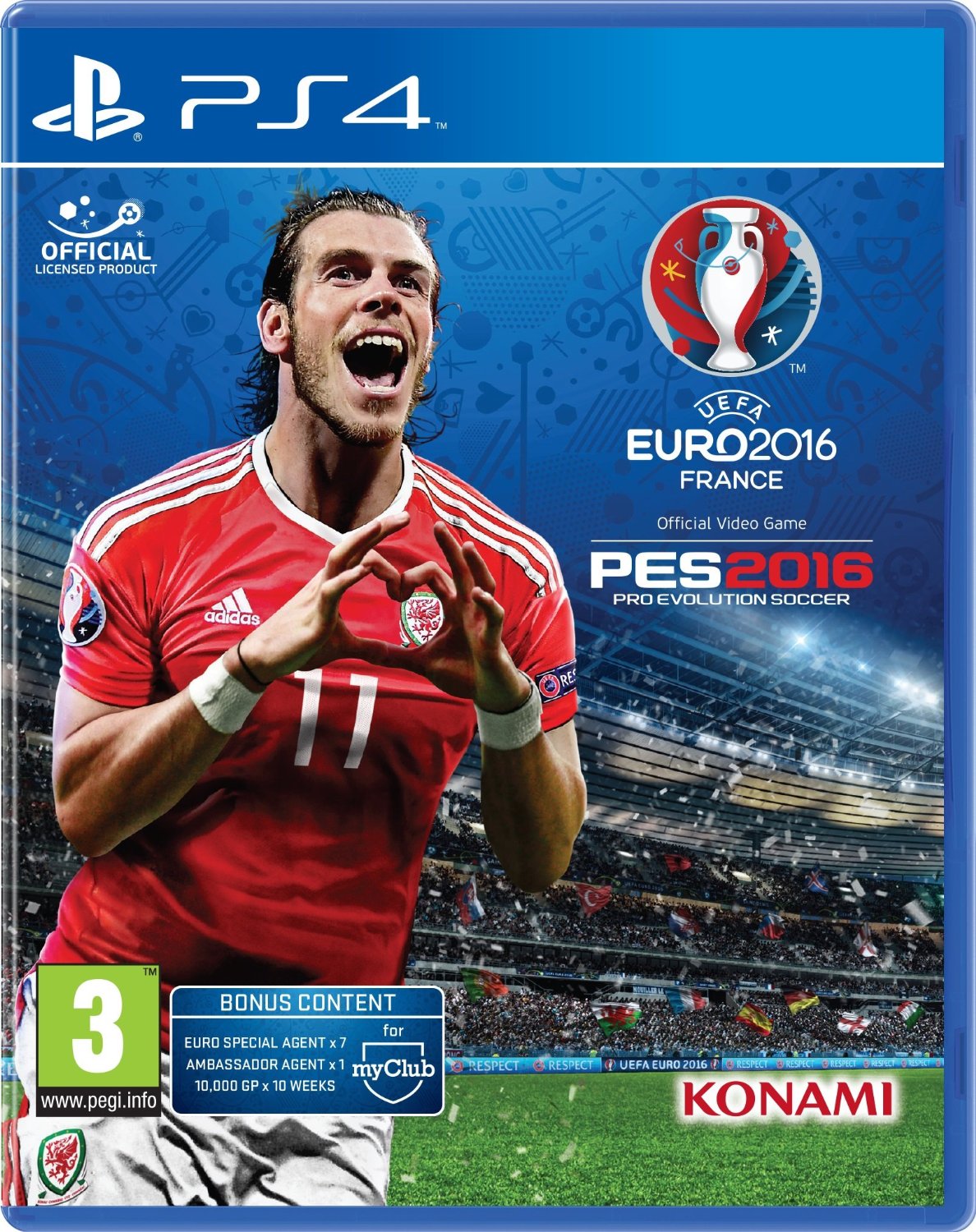 UEFA Euro 2016 Pro Evolution Soccer PS4