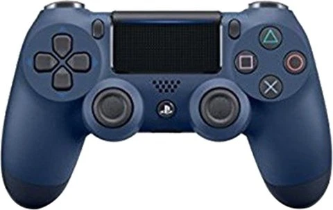 PS4 Official DualShock 4 Midnight Blue Controller (V2)