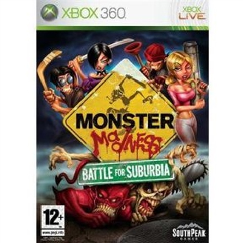 Monster Madness: Battle For Suburbia Xbox 360